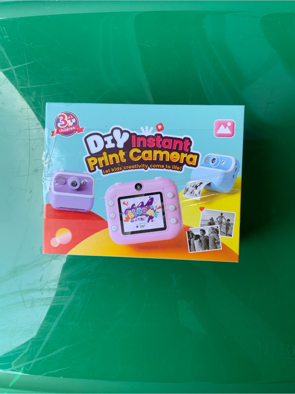 DIY Instant Print Camera - Pink